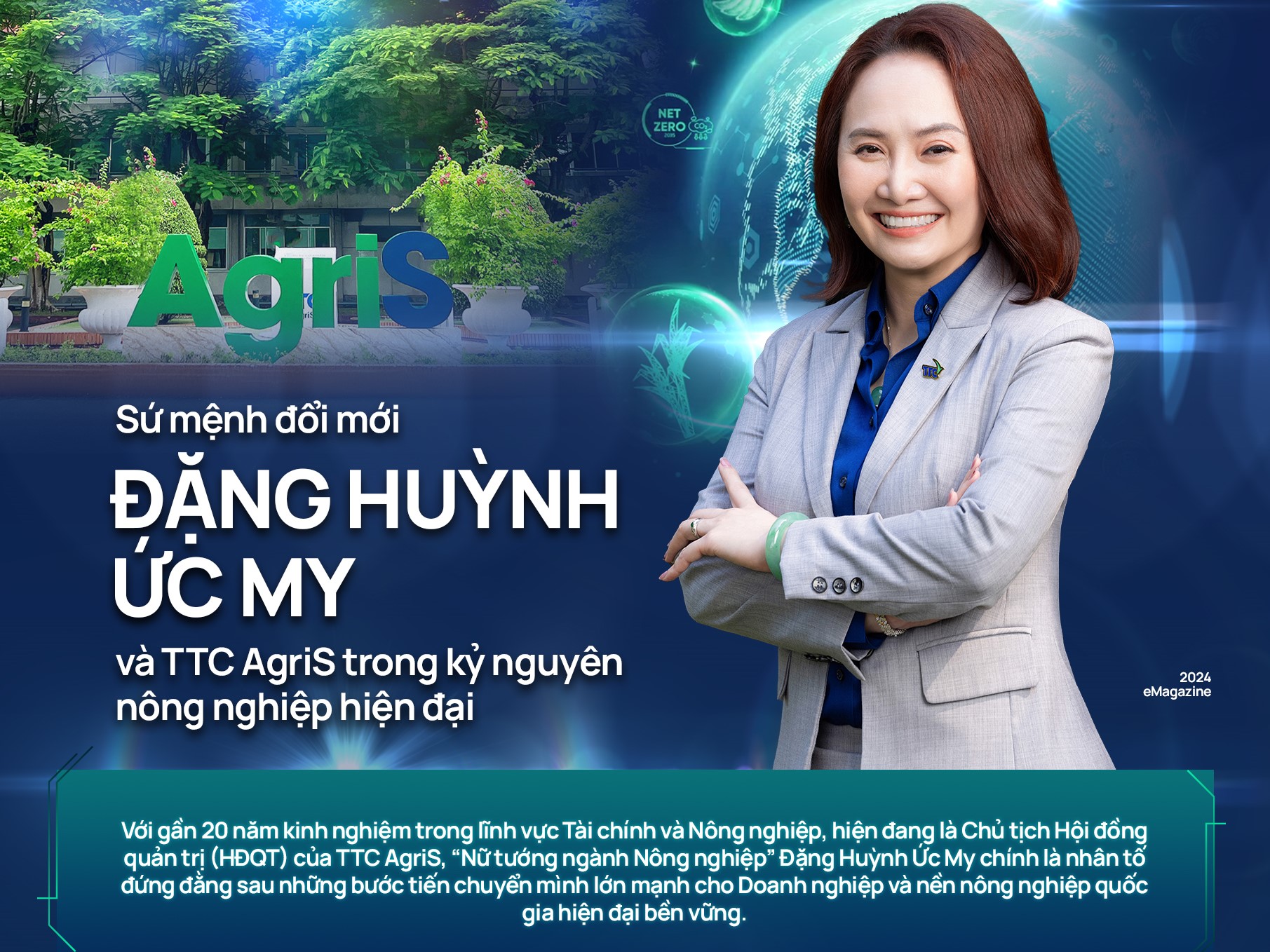 Sứ mệnh đổi mới - Đặng Huỳnh Ức My và TTC AgriS trong kỷ nguyên nông nghiệp hiện đại 